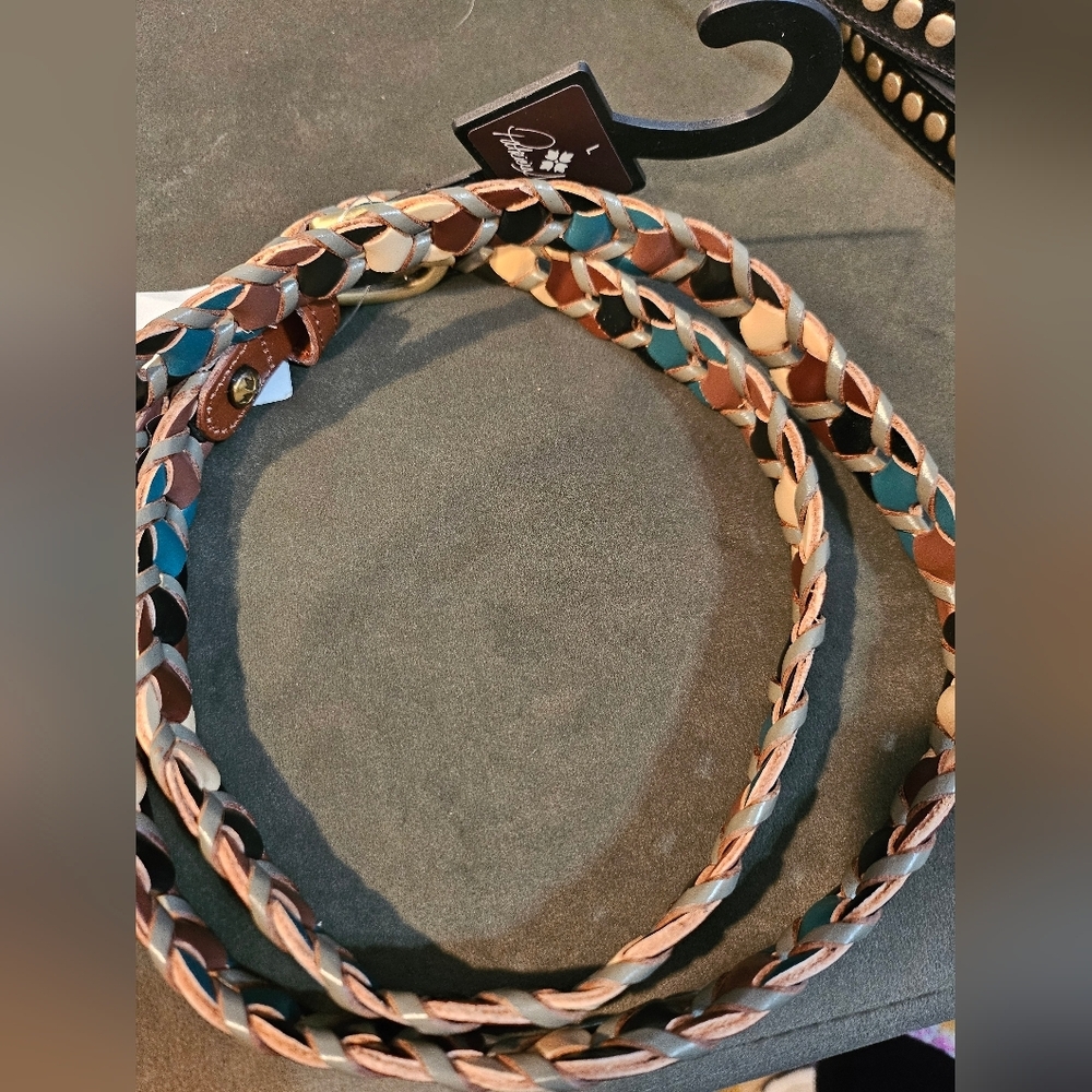 Patricia Nash Atina Chainlink Belt - Picture 4 of 6